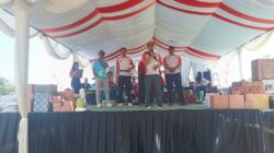 Kapolsek Tanjungmedar Hadiri Gebyar Gerak Jalan Santai dalam Rangka HUT ke-81 Kemerdekaan RI