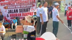 Jalan Sehat Desa Bawu Semarakkan HUT Kemerdekaan RI ke-81, dan Sedekah Bumi