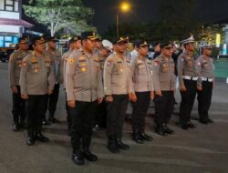 Polres Sumedang Gelar Apel Malam Siaga I dan KRYD Skala Besar, Antisipasi Gangguan Kamtibmas