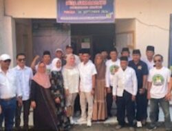 Diiringi Ribuan Pendukung, Tamin S.Pd Resmi Daftar sebagai Bakal Calon Kepala Desa Sukarahayu