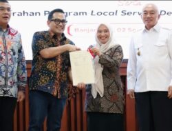 Pemkab Tanah Bumbu Terima Sertipikat Aset BMD Rapat Kunjungan Kerja Spesifik Komisi II DPR RI.