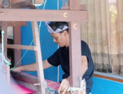 Bupati Andi Rudi Latif Dorong Peningkatan Produksi Tenun Pagatan