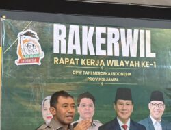 Tutup Rakerwil I DPW TMI Provinsi Jambi, Aiman Adnan WAKETUM DPN Tani Merdeka Indonesia Siap Kawal Hasil Rekomendasi ke Pemerintah Pusat
