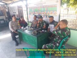 Sinergitas TNI-POLRI Dipereat Melalui Kegiatan Silaturahmi , Wujud Kemanunggalan Jaga Kamtibmas