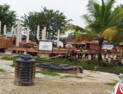 Harapan masyarakat Kateman segera terwujud, kantor camat baru di sungai Guntung mulai di bangun