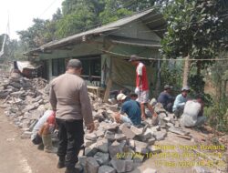Bripka Yuyun Yuwana melaksanakan sambang/silatrahmi Kamtibmas dan dumas keliling dalam rangka BEYOND TRUST PRESISI