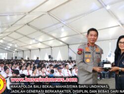 WAKAPOLDA BALI BEKALI MAHASISWA BARU UNDIKNAS, JADILAH GENERASI BERKARAKTER, DISIPLIN, DAN BEBAS DARI NARKOBA
