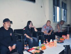 Kapolsek Tanjungmedar Bersama Media Buser Indonesia Hadiri Turnamen Bola Voli Piala Kapolres Sumedang