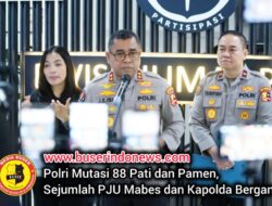 Polri Mutasi 88 Pati dan Pamen, Sejumlah PJU Mabes dan Kapolda Berganti