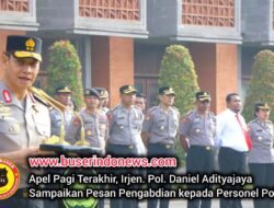 Apel Pagi Terakhir, Irjen. Pol. Daniel Adityajaya Sampaikan Pesan Pengabdian kepada Personel Polda Bali