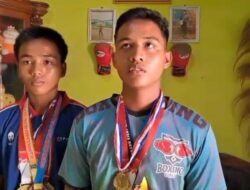 Menuju Kejurnas Tinju Jakarta, Dua Atlet Prabumulih Apresiasi Bantuan Anggota DPRD Leoni Ayu Pratiwi