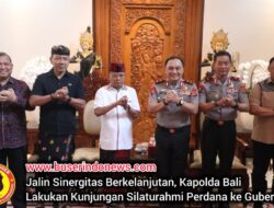 Jalin Sinergitas Berkelanjutan, Kapolda Bali Lakukan Kunjungan Silaturahmi Perdana ke Gubernur Bali