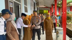Kapolres Pagar Alam AKBP Adam Purbantoro Pimpin Upacara Senin Di SMP Negeri 1, Ajak Siswa Jauhi Kenakalan Remaja