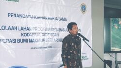 Andri Hadian Hadiri Kerja Sama TNI AL dan Koperasi BMLN : MoU Pemanfaatan Lahan untuk Ketahanan Pangan