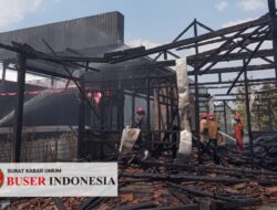 Rumah Kosong di Tempellemahbang Jepon Blora Terbakar, Kerugian Ditaksir Rp200 Juta