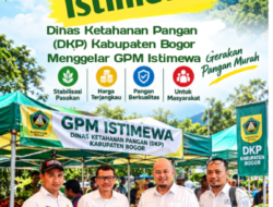 DKP Kabupaten Bogor Hadirkan GPM Istimewa, Bantu Masyarakat Penuhi Kebutuhan Pokok